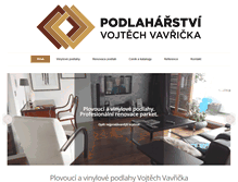 Tablet Screenshot of podlahy-vavricka.cz